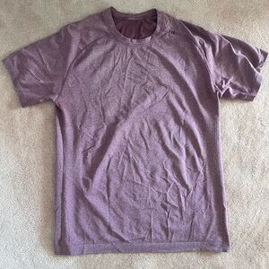Men's Purple Exercise T-Shirt